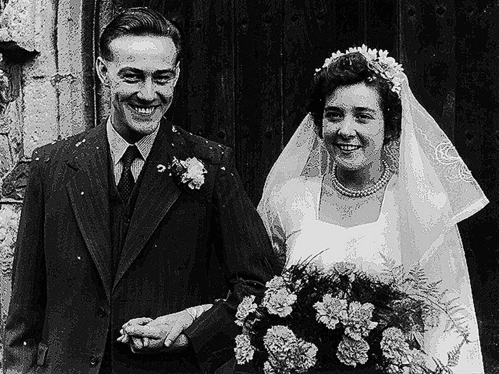 Man and wife at last!