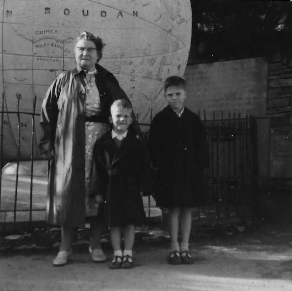 With Nan, on an outing