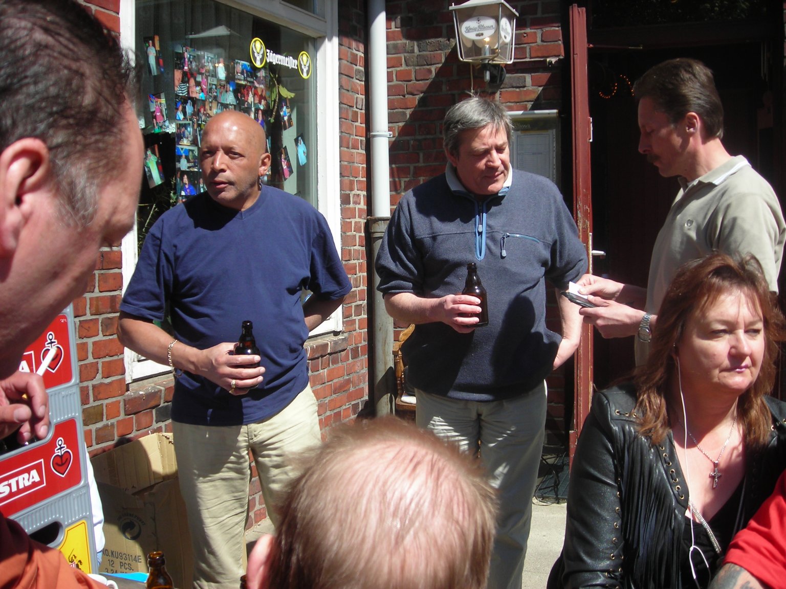 Me doing my bit for Maifeiertag