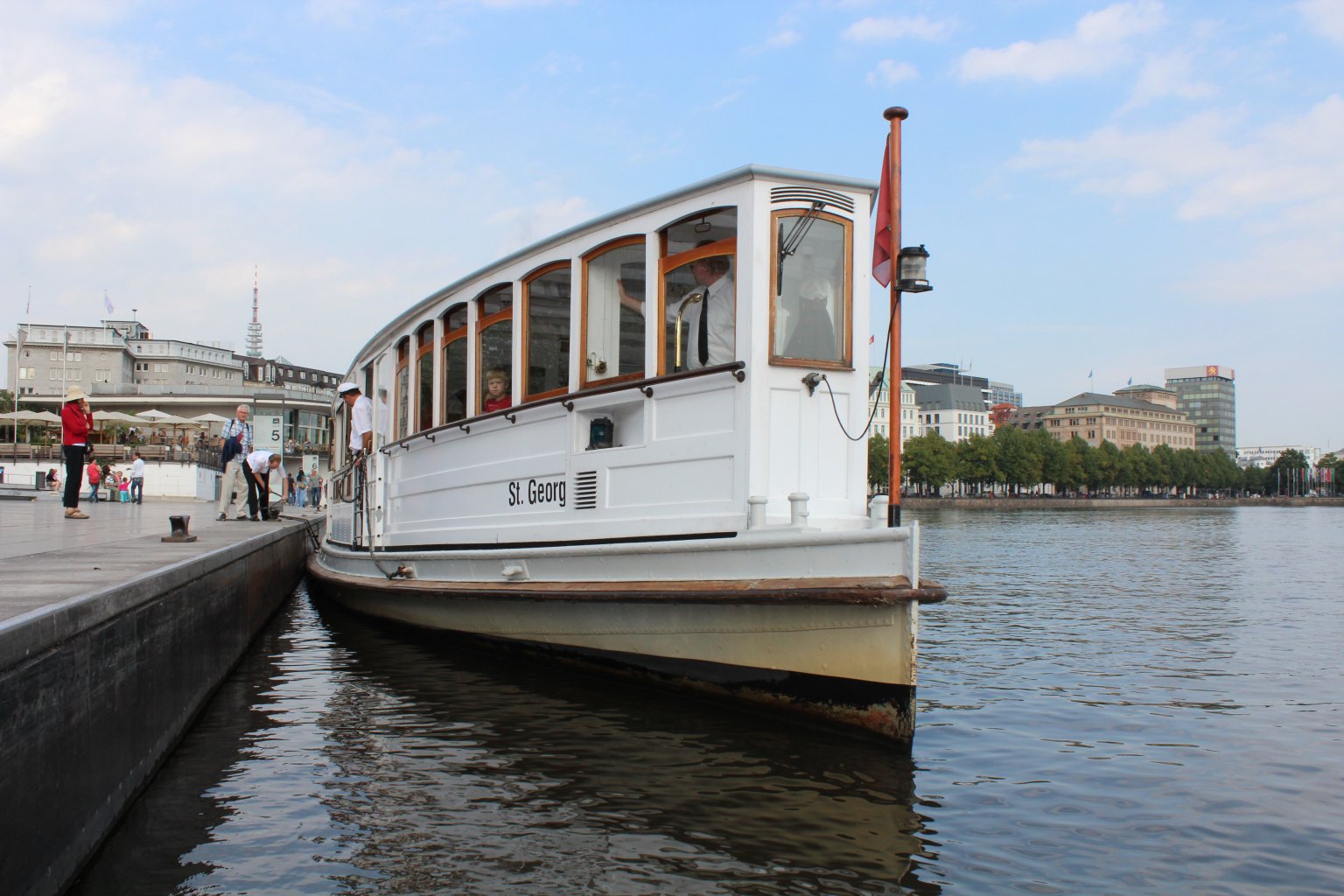 The St. Georg – Germany’s oldest steam boat