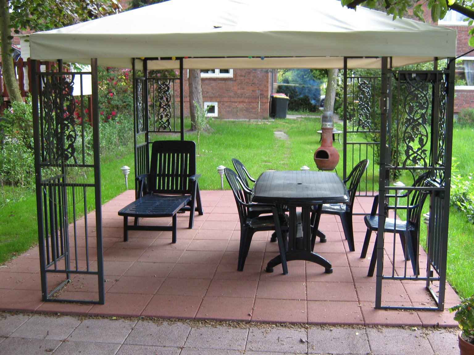 In the Spring and Summer months, the garden is our living room