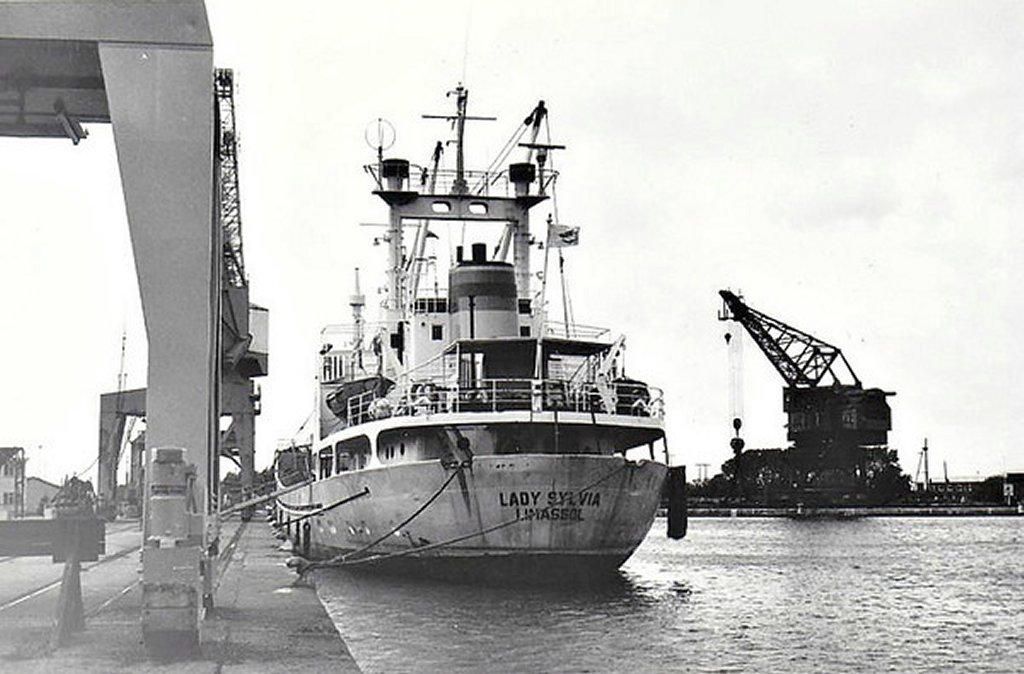 The 'Lady Sylvia', owned by Thomas Watson (Shipping) Ltd.